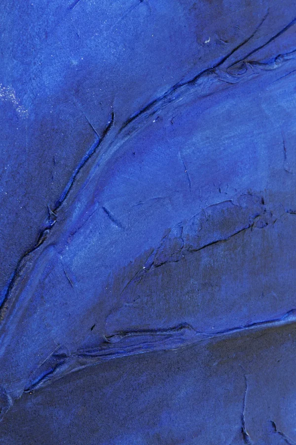 KARE Design Acrylschilderij Abstract Deep Blauw 155x155cm