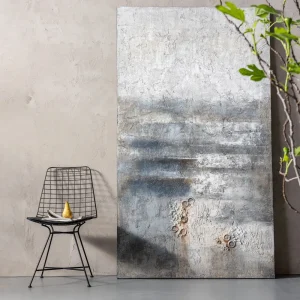 KARE Design Acrylschilderij Abstract Into The Night 210x120cm