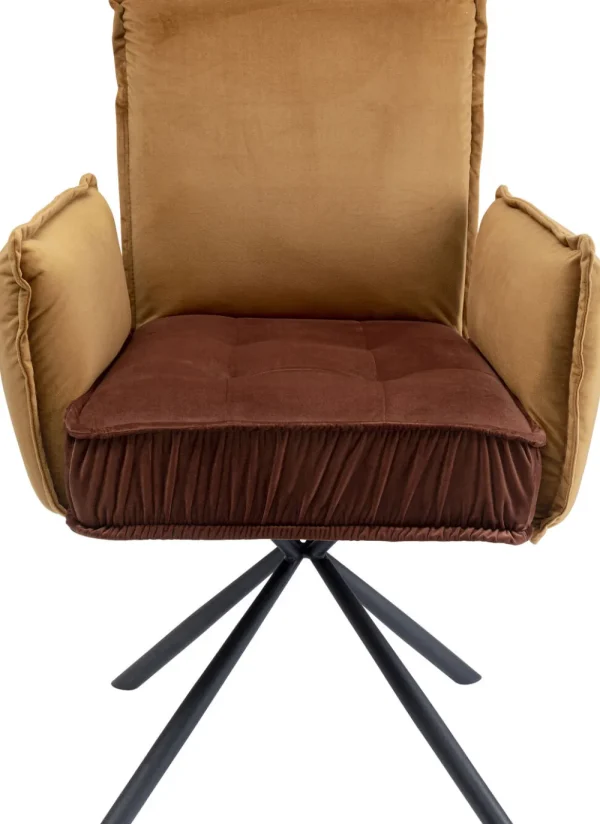 KARE Design Armleunstoel Chelsea Bruin