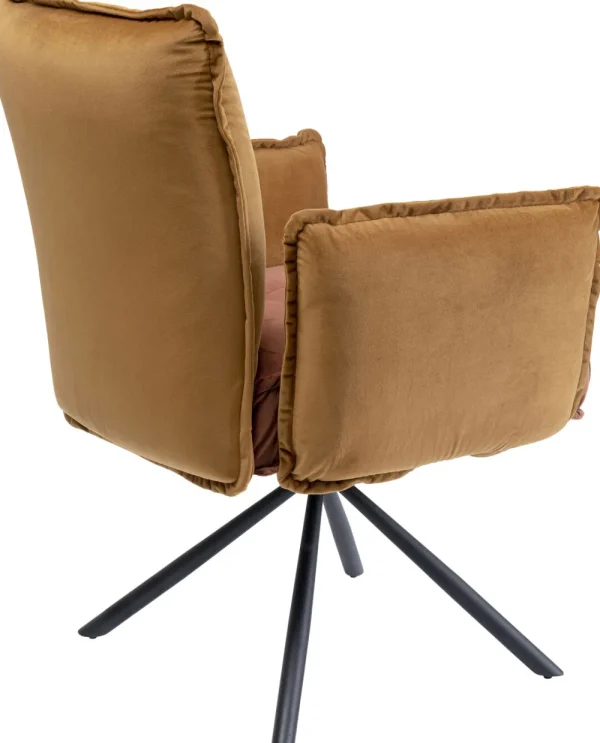 KARE Design Armleunstoel Chelsea Bruin