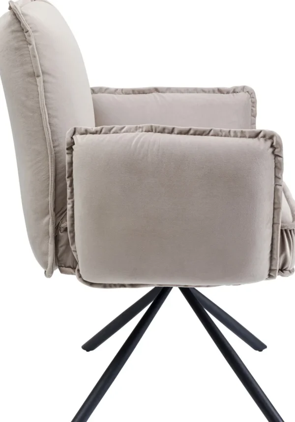 KARE Design Armleunstoel Chelsea Grijs