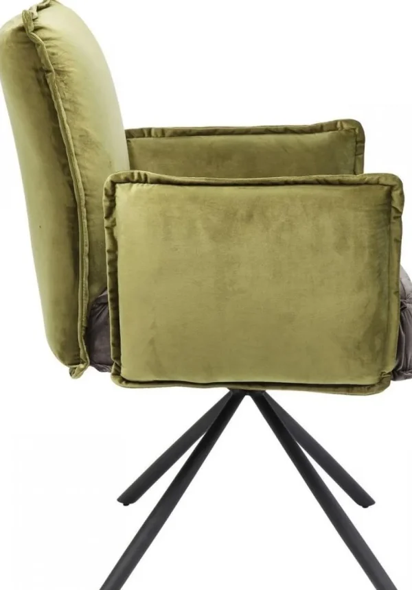 KARE Design Armleunstoel Chelsea Groen