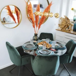 KARE Design Armleunstoel Mila Groen