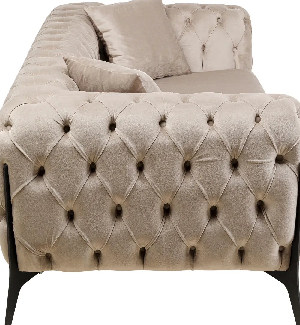 bank_bellissima_seater_velvet_beige_cm_3.webp KARE Design Bank Bellissima 2-Seater Velvet Beige 200cm