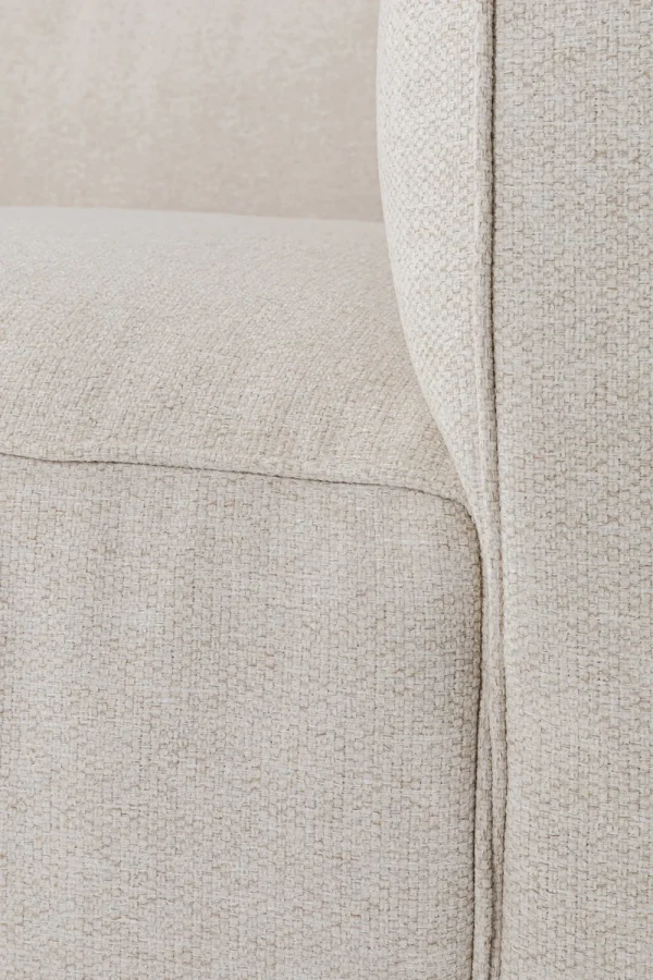 KARE Design Bank Cubetto 3-zits Cream 220cm