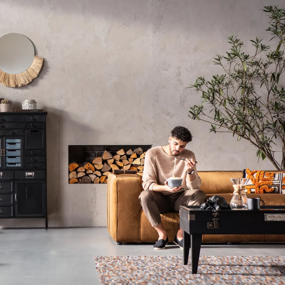 bank_cubetto_zits_fluweel_bruin_0.webp KARE Design Bank Cubetto 3-Zits Fluweel Bruin