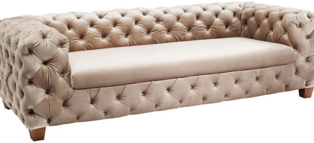 bank_desire_zits_fluweel_ecru_1.webp KARE Design Bank Desire 3-Zits Fluweel Ecru