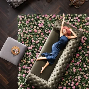 KARE Design Bank Desire 3-Zits Kaki