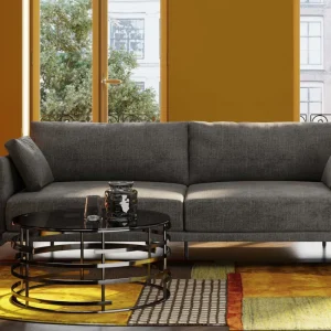 KARE Design Bank Edna 3-zits Grey 245cm