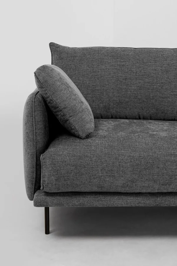 KARE Design Bank Edna 3-zits Grey 245cm