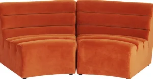 KARE Design Bank Element Wave Oranje