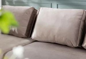 KARE Design Bank Infinity Fluweel Taupe Rechts