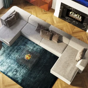 KARE Design Bank Infinity Malibu Grijs 434cm