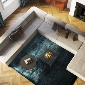 KARE Design Bank Infinity Miami Grijs 417cm