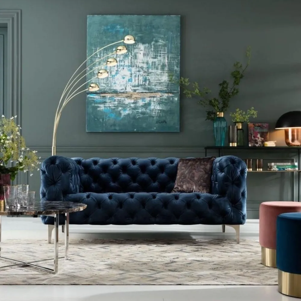 bank_look_zits_fluweel_blauw_0.webp KARE Design Bank Look 2-Zits Fluweel Blauw