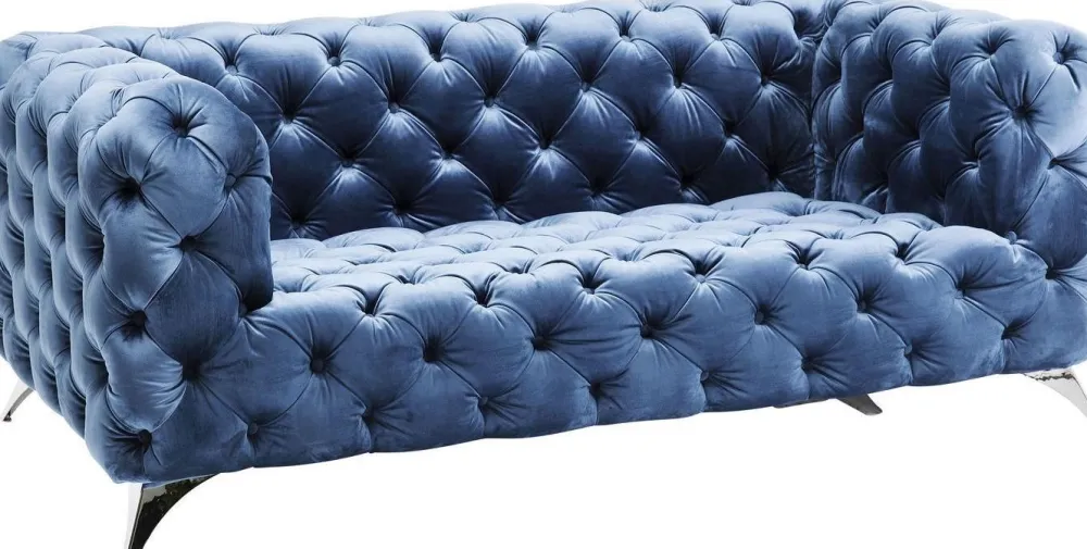 bank_look_zits_fluweel_blauw_1.webp KARE Design Bank Look 2-Zits Fluweel Blauw