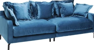 KARE Design Bank Lullaby 2-Zits Petrol-Blauw