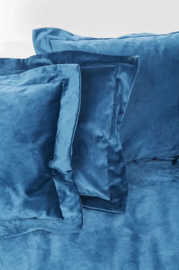 KARE Design Bank Lullaby 3-Zits Petrol-Blauw