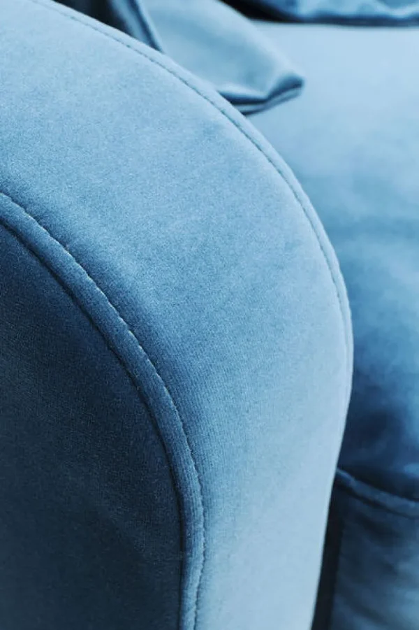 KARE Design Bank Lullaby 3-Zits Petrol-Blauw