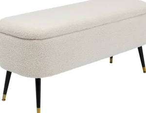 KARE Design Bank Met Opbergruimte Rico White