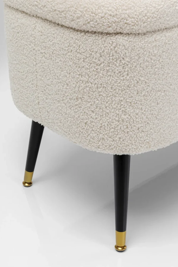 KARE Design Bank Met Opbergruimte Rico White