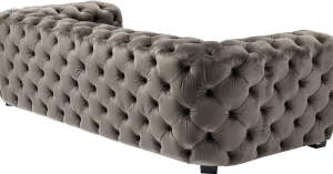 KARE Design Bank Metropol 3-Zits Grijs 238cm