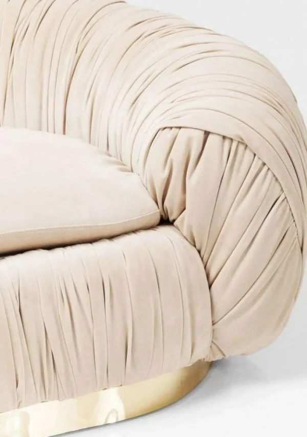 KARE Design Bank Perugia 2-Zits Creme