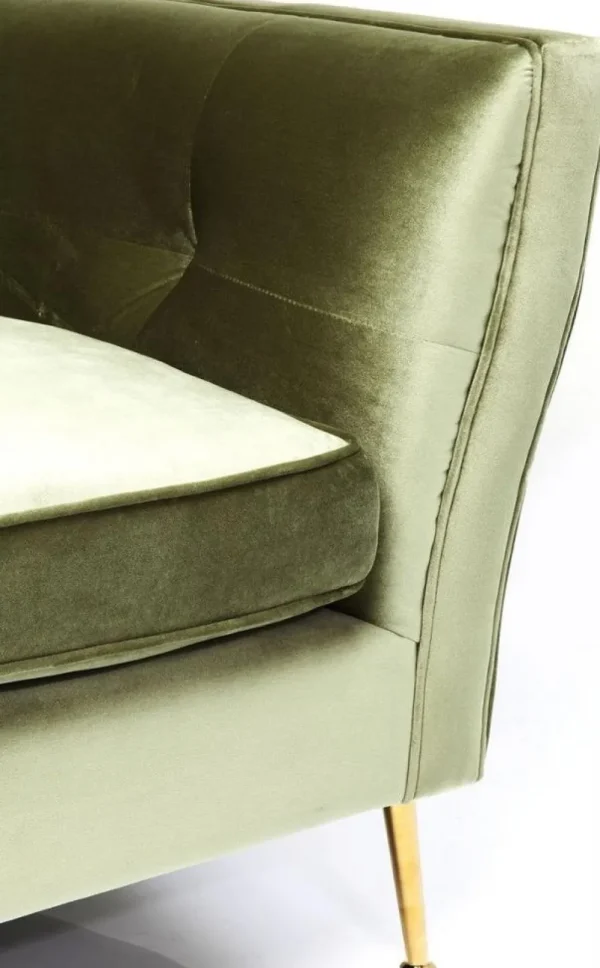 KARE Design Bank Rimini 2-Zits Groen