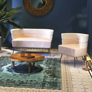 KARE Design Bank Sandwich 2-Zits Creme