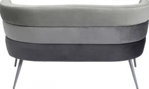 KARE Design Bank Sandwich 2-Zits Grijs