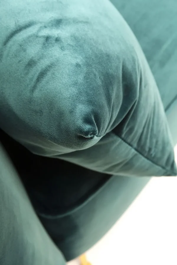 KARE Design Bank Vegas Forever 3-Zits Petrol-Blauw