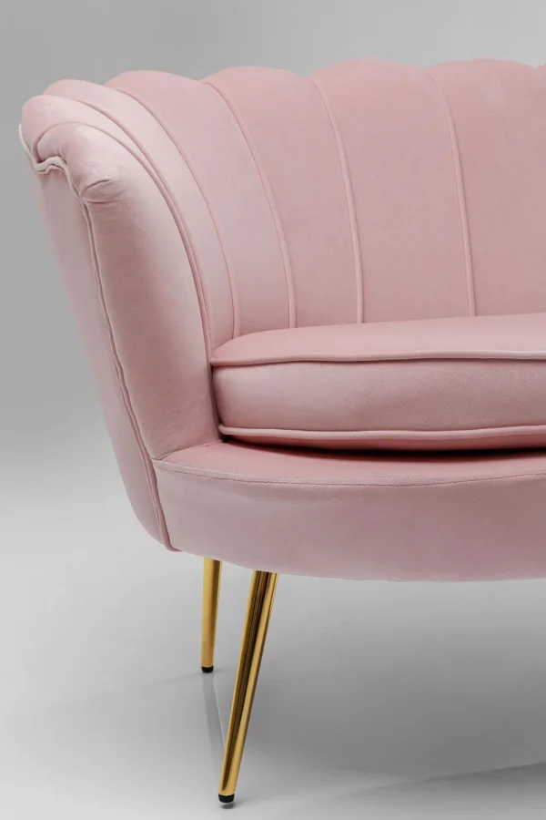 KARE Design Bank Water Lily 2-Zits Rosa