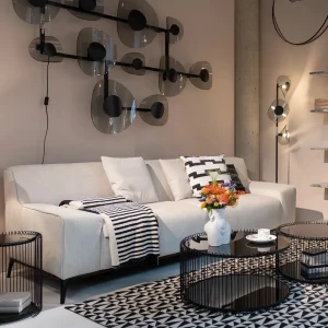 KARE Design Bank 3-zits Nora Beige 230cm