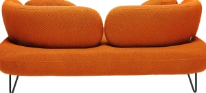 KARE Design Bank 2-zits Peppo Orange 182cm