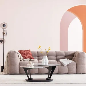 KARE Design Bank 3-zits Salamanca Grey 240cm