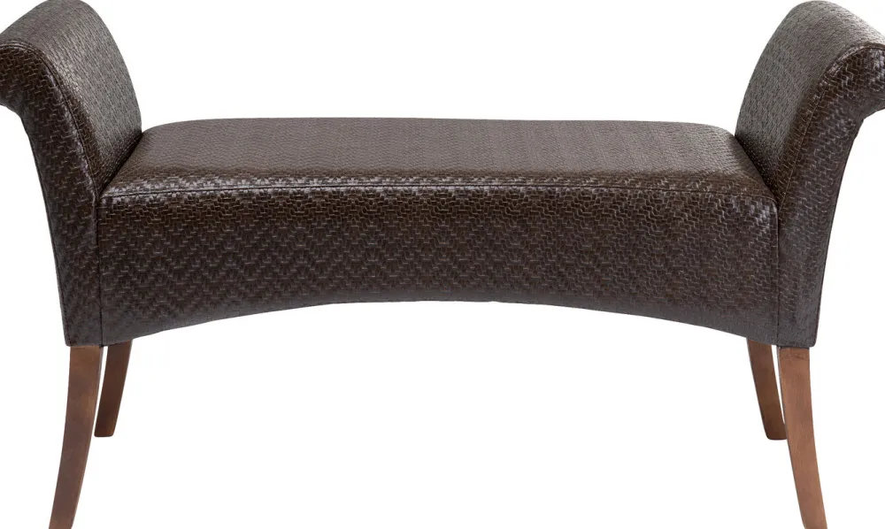 bankje_motley_zigzag_brown_0.webp KARE Design Bankje Motley Zigzag Brown