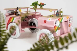 KARE Design Bar Flower Power Auto 241cm