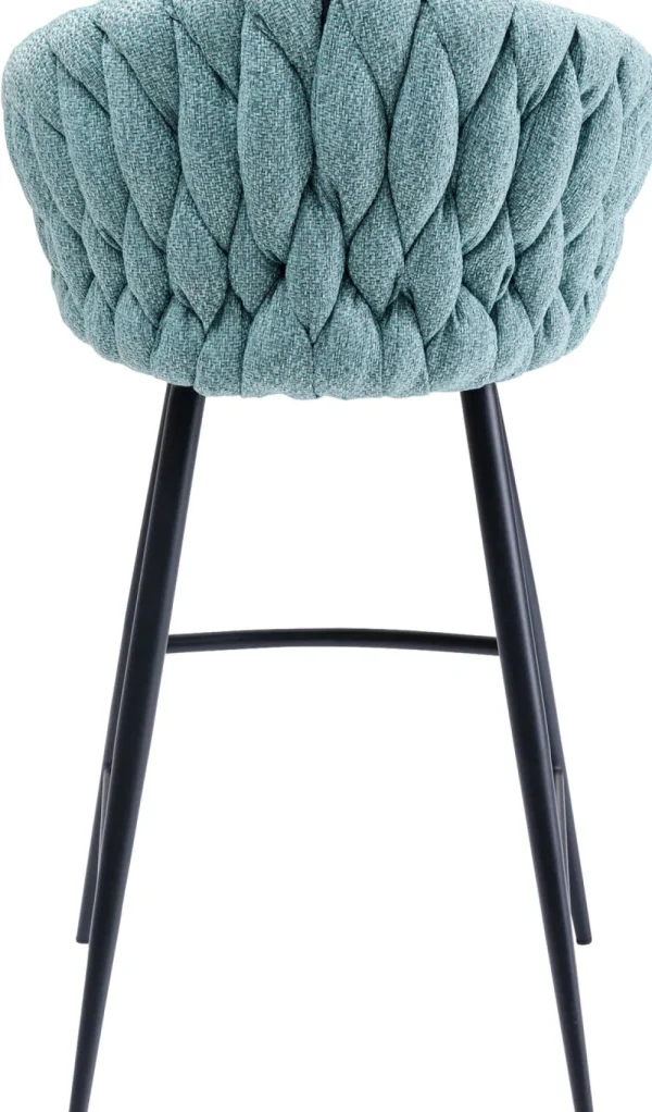 KARE Design Barkruk Knot Petrol-Blauw