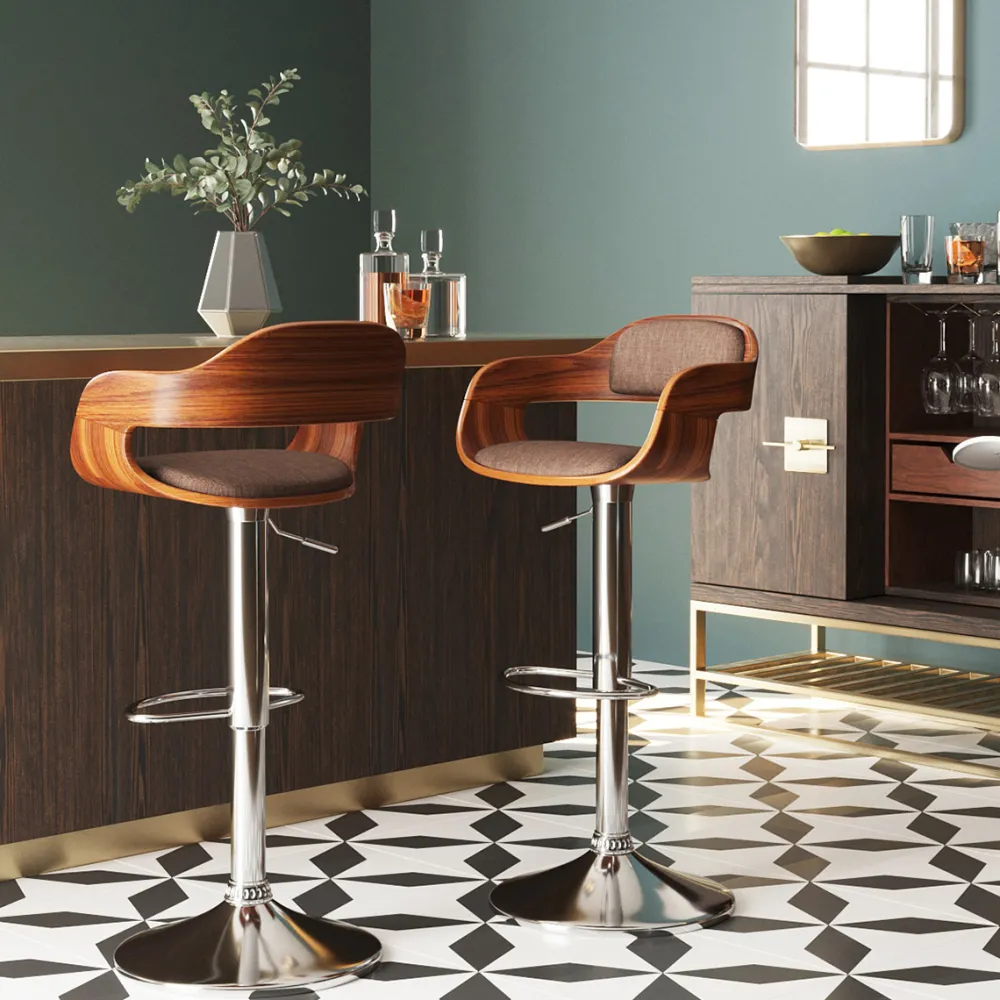 barkruk_monaco_chocolade_0.webp KARE Design Barkruk Monaco Chocolade