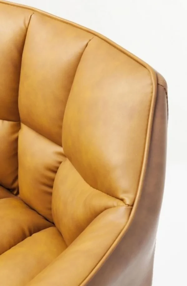 KARE Design Barkruk Thinktank Vier Poten Bruin