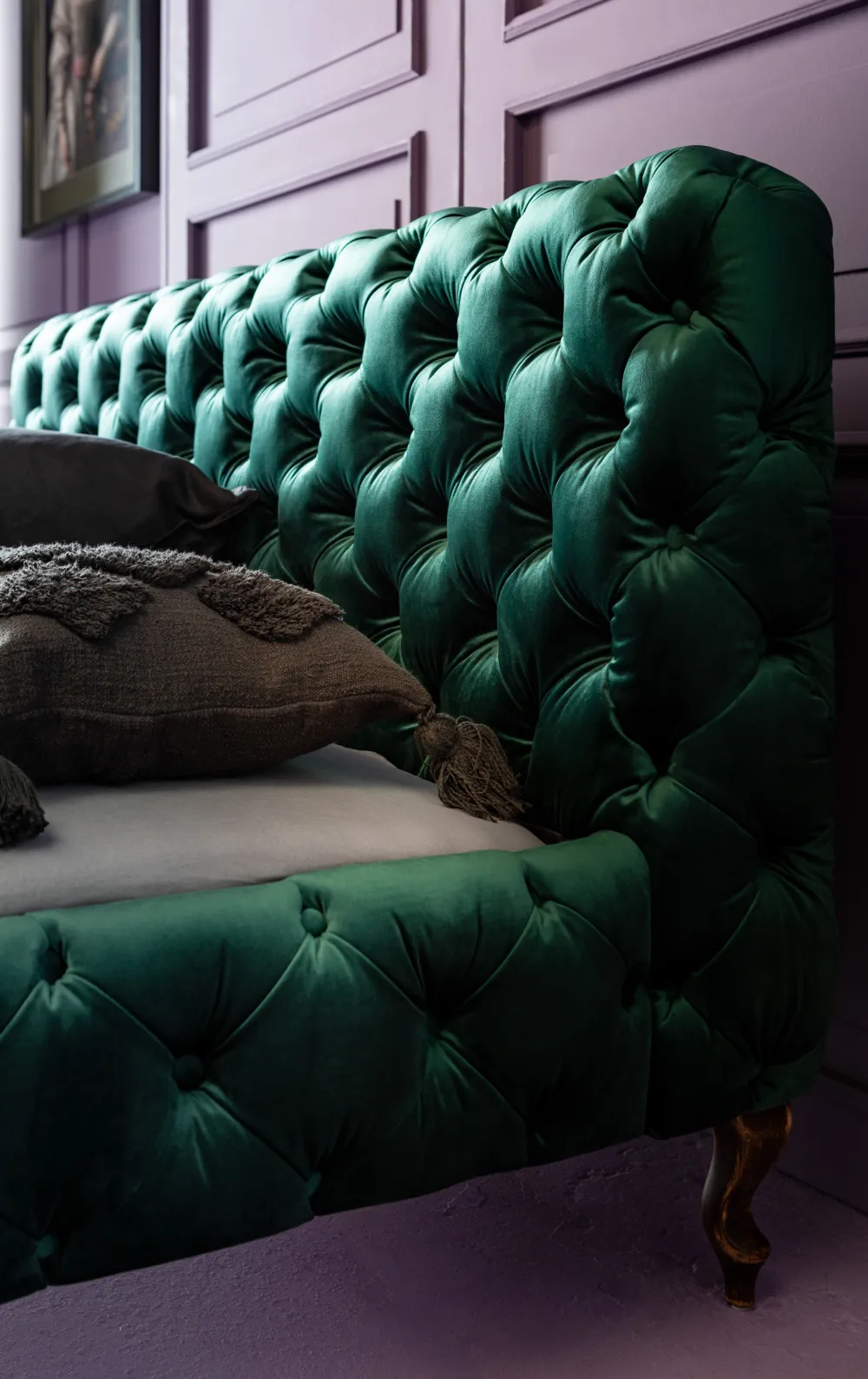 bed_desire_fluweel_groen_xcm_2-1.webp KARE Design Bed Desire Fluweel Groen 160x200cm