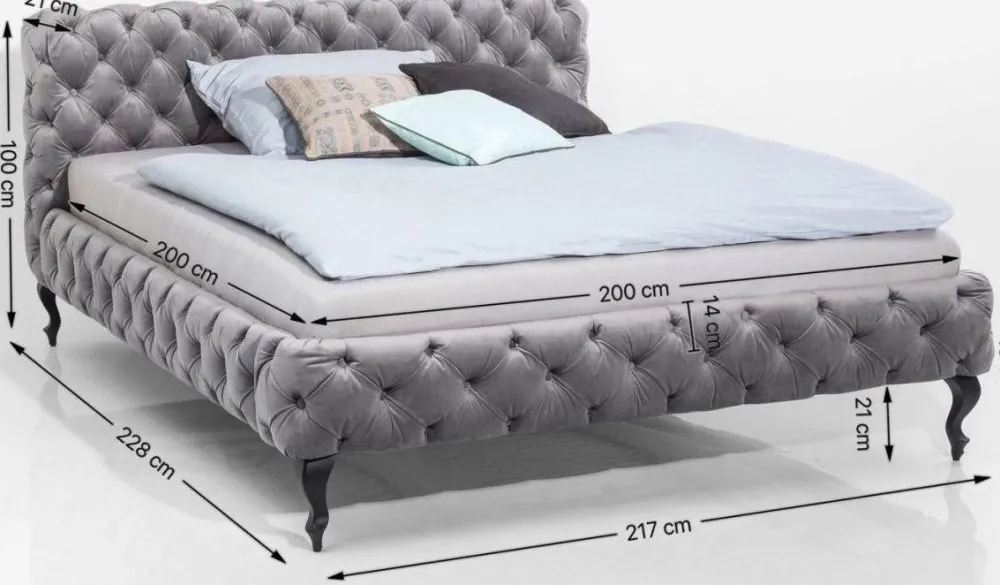 bed_desire_fluweel_zilvergrijs_xcm_1-2.webp KARE Design Bed Desire Fluweel Zilvergrijs 200x200cm