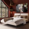KARE Design Bed East Side Cord Creme 160x200cm