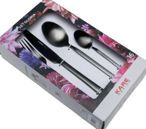 KARE Design Bestek Gloria Mat Zwart (16 Stuks)