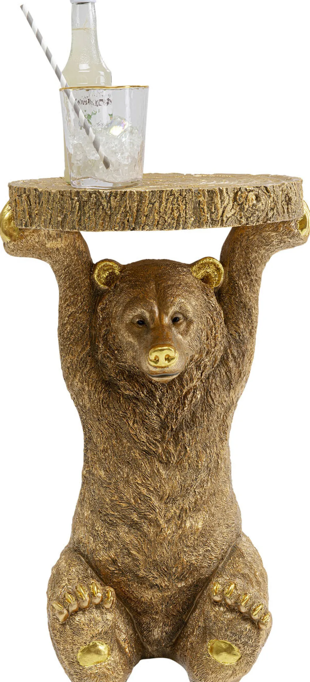 bijzettafel_animal_beer_goud_xcm_4.webp KARE Design Bijzettafel Animal Beer Goud 35x34cm