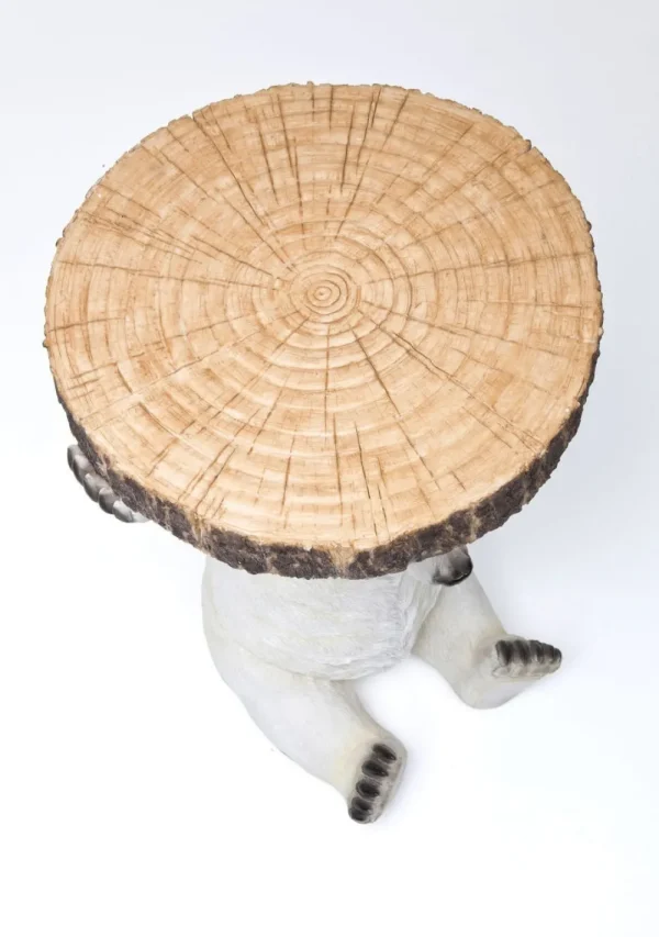 KARE Design Bijzettafel Animal IJsbeer Ø37cm