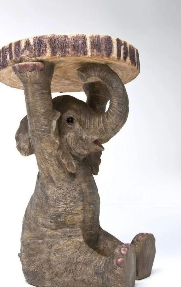 KARE Design Bijzettafel Animal Olifant Ø35cm