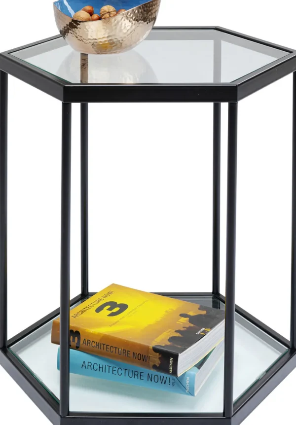 KARE Design Bijzettafel Comb Zwart 55cm