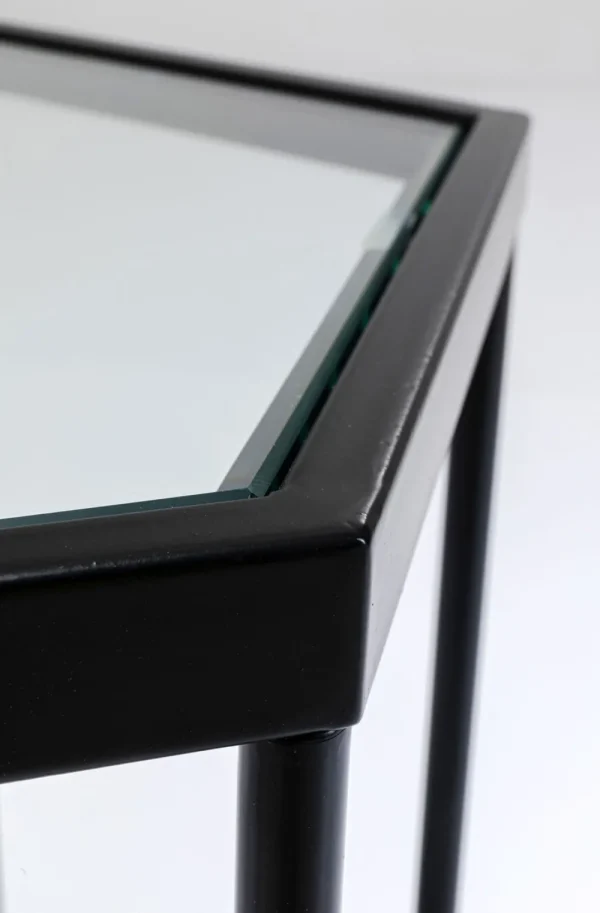 KARE Design Bijzettafel Comb Zwart 55cm