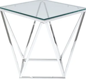 KARE Design Bijzettafel Cristallo 50x50